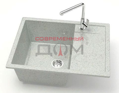 Кух.мойка Granit MARRBAXX глянц Катрин Z151 Q10 (светло-серая)